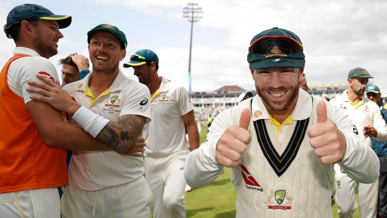 Raw vision: Aussies celebrate Edgbaston triumph