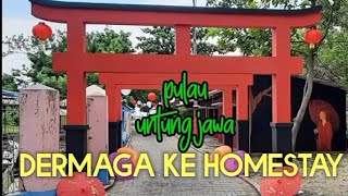 Baru Nyampe...! Dari Dermaga ke Homestay Pulau Untung Jawa