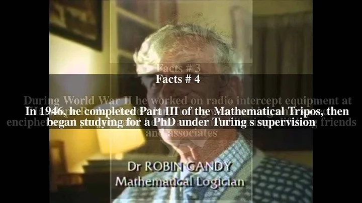 Robin Gandy Top # 8 Facts