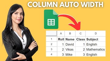 How To Automatically Set Column Width In Google Sheets (Auto Fit) | Guide For Geeks