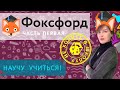 Фоксфорд - часть первая - Научу учиться - Выпуск 14