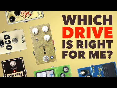 Understand The Types Of Overdrive Pedals On The Market