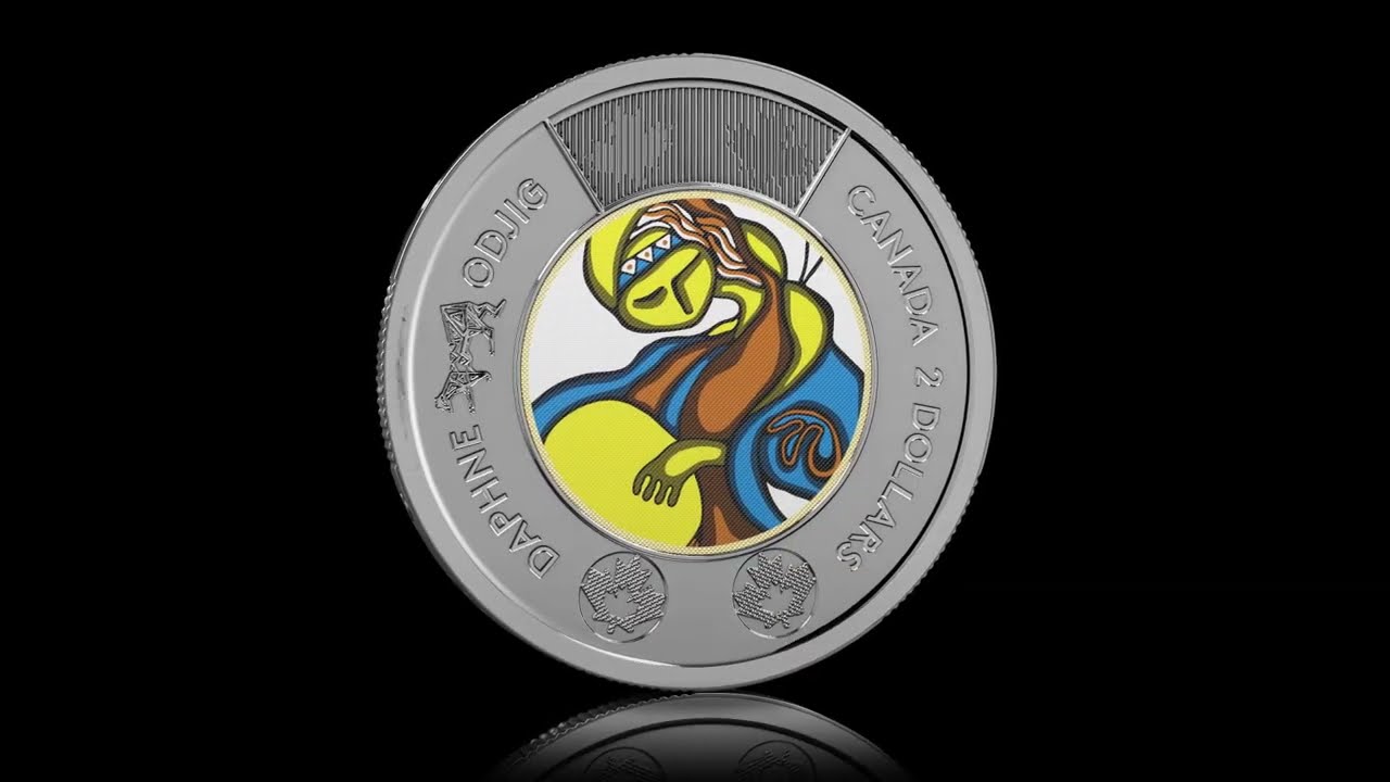 2025 $2 Celebrating the Life and Art of Daphne Odjig Colourized