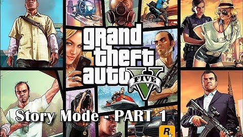 Grand Theft Auto 5 Gameplay Walkthrough Part-1 (Epic Games GTA 5)| ( Redux v1.8 + NVR + ENB. )