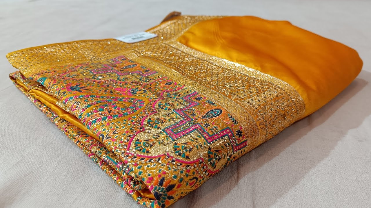 😱साड़ी इतनी खूबसूरत की हर कोई कहे की अब यही लेना है ।