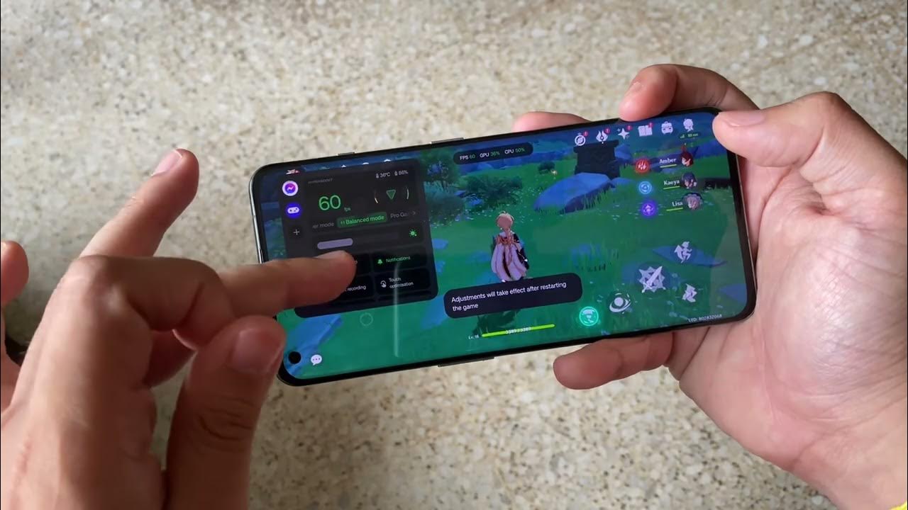 How to access Hyperboost Gaming Engine on the OnePlus 11 YouTube