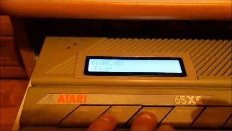 Moje Atari 65XE - My Atari 65XE with Sio2SD,Ultimate 1MB,Simple Stereo