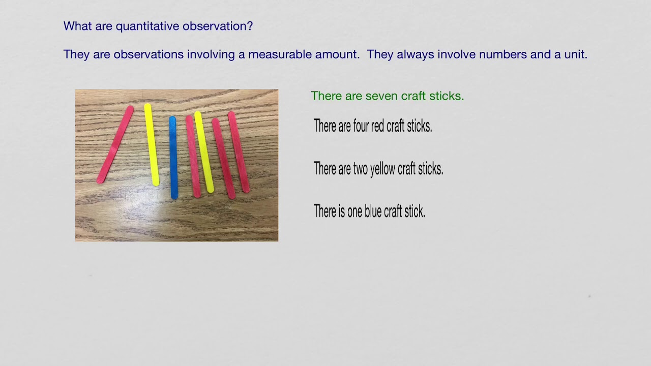 Quantitative And Qualitative Observations YouTube Quantitative and qualitative observations youtube