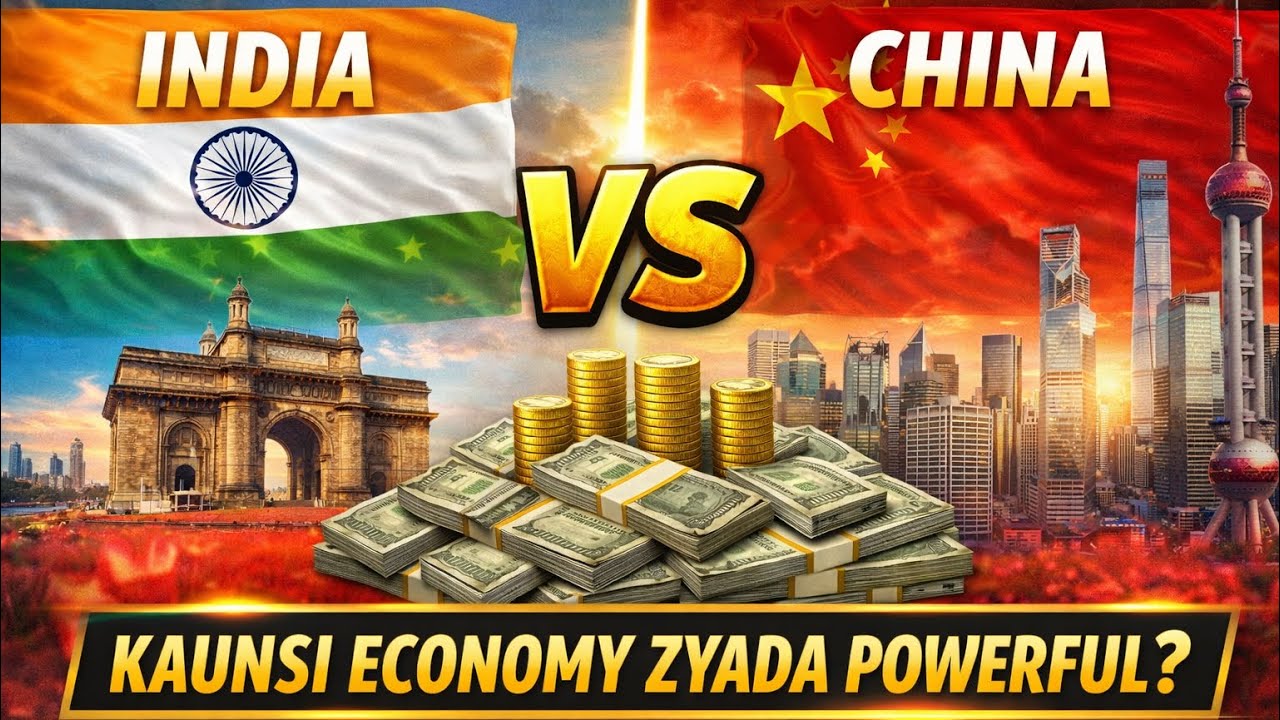 India vs China – Kaunsi Economy Zyada Powerful? | Full Comparison 2026 ...