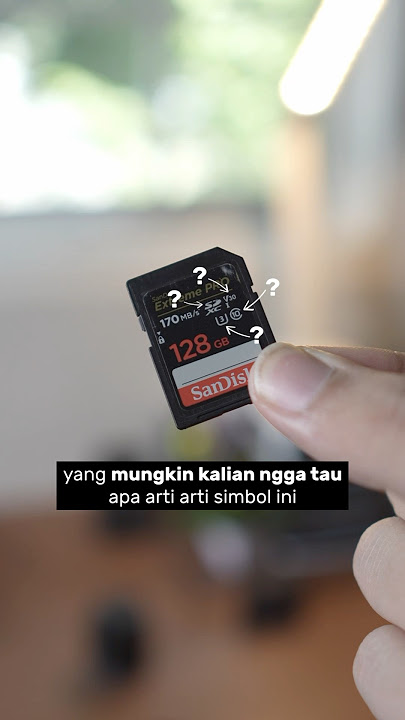 salah pilih memory card dikit dan kameramu ngga bisa rekam 4K 🗿 #shorts #indonesia #photography