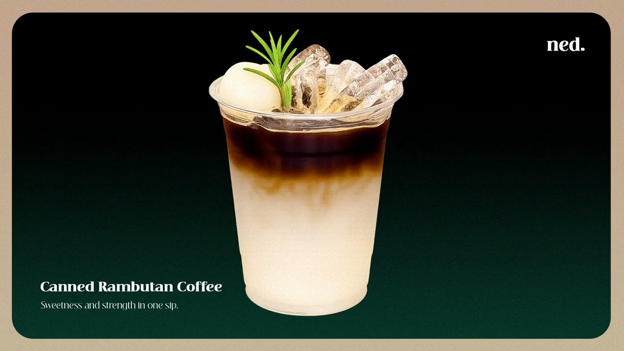 canned rambutan coffee.