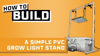 DIY Grow Light Stand Kit - Maker Pipe