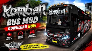 🔥 Komban Bus Mod Download Now | Bus Simulator Indonesia (BUSSID) | Realistic Gameplay | 2026 #bussid screenshot 3