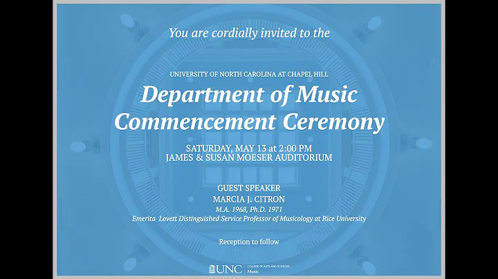 Department of Music Commencement Ceremony - DayDayNews