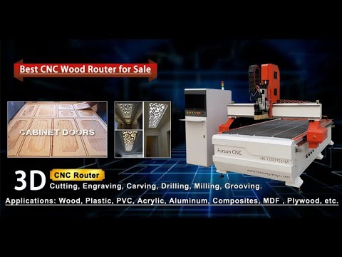 Explanation video for 1325 ATC CNC Router for Sale Best CNC Machine--FORSUN CNC