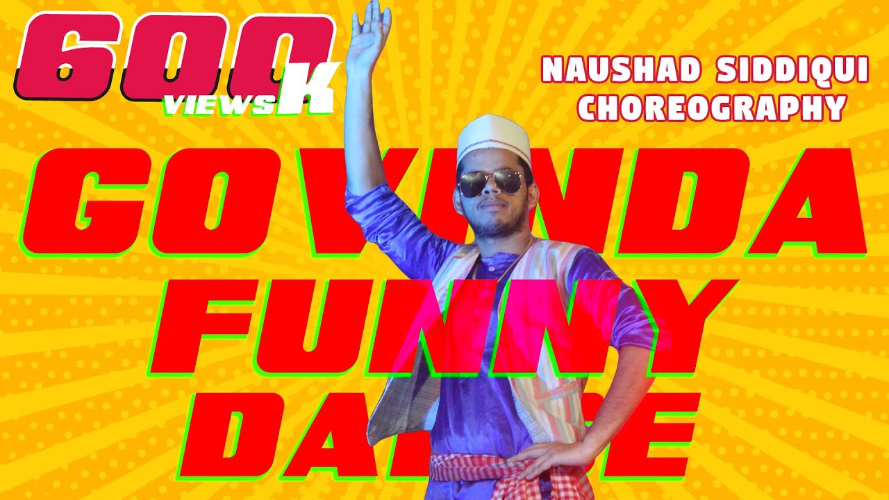 Govinda Funny Act Bollywood Dance  Naushad Siddiqui Choreography  Part 5