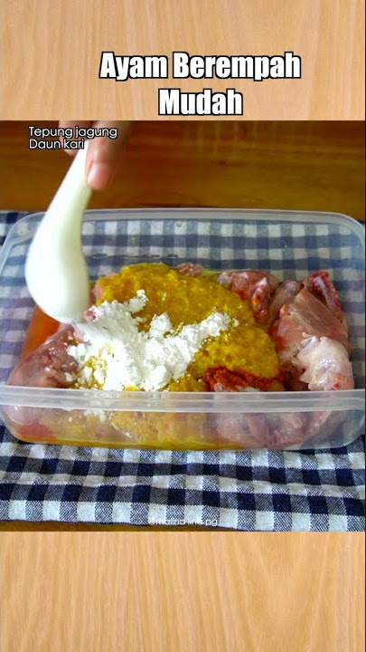 ayam berempah mudah #shorts