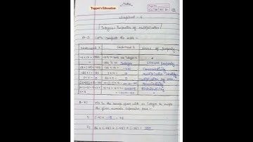 Class 7|| Maths Worksheet 6|| 06/08/2021.