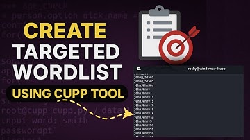 Hack Passwords Like a Pro (Ethically) with CUPP 🔐 | Make Custom Wordlists in Kali Linux