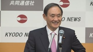 外国人客増加へ新会議 菅官房長官が表明
