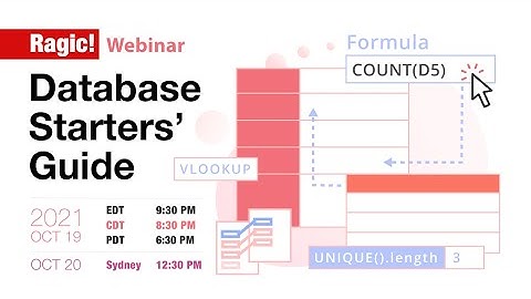 Ragic Webinar: Database Starters