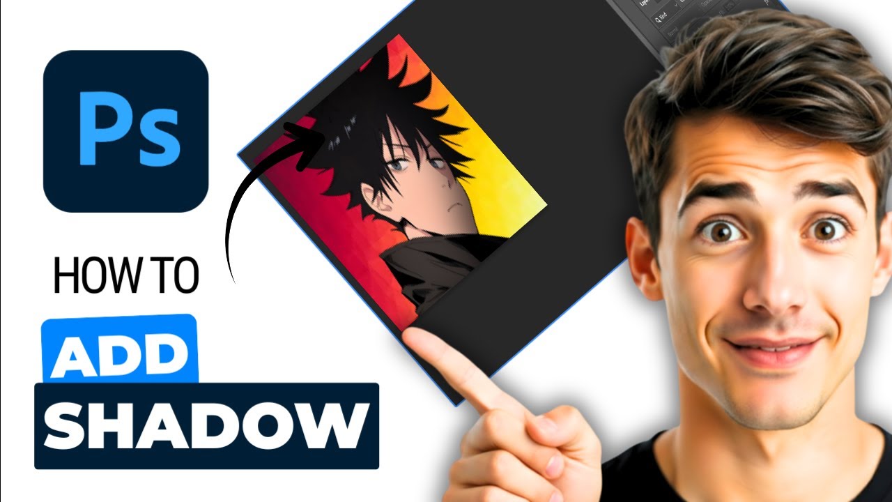 Как создать тень в Photoshop (самый простой способ) (Руководство 2026 года)