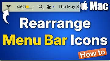 How to Rearrange Menu Bar Icons