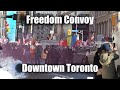 Trucker protests: Toronto sees LARGE crowds for anti-mandate demonstrations