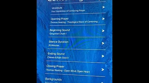 Centering Prayer