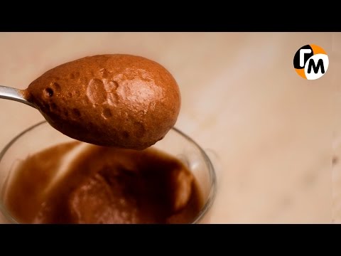 Видео рецепт Шоколадный мусс с желатином