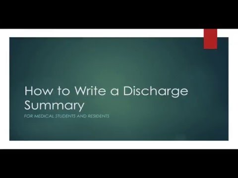 Video: How To Write A Statement About Increasing The Discharge