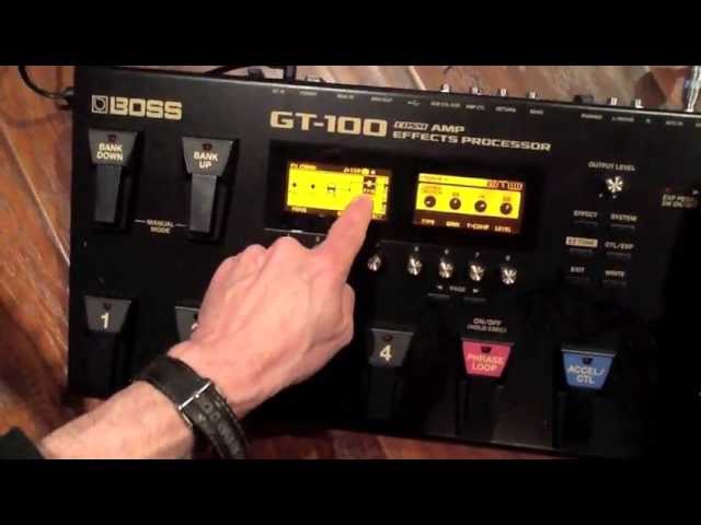 BOSS GT 100 Connections with Roland GA 212