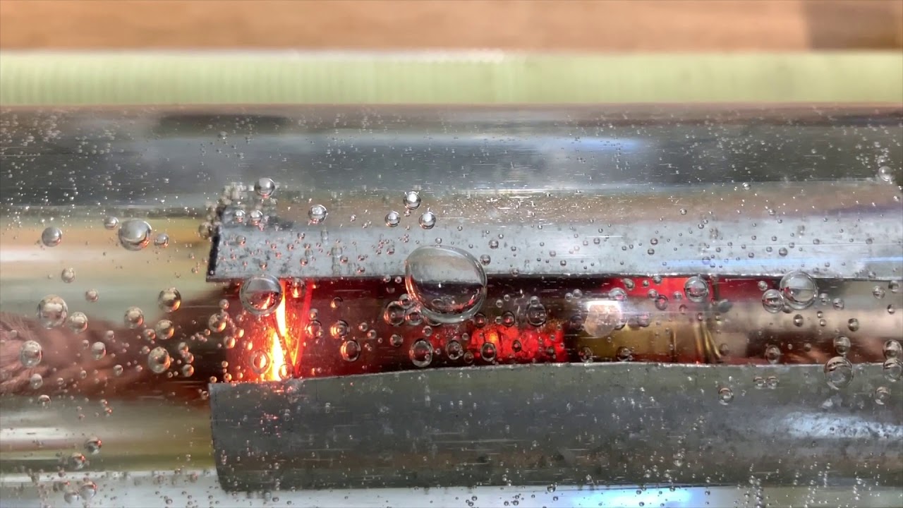 Silicon Carbide + Nickel + Palladium. Intersting Pulsation