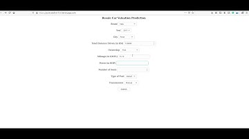 Used Cars Price Prediction