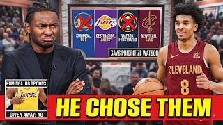 Jonathan Kuminga FORCED To Lakers After Cavs' SHOCKING Peyton Watson Betrayal