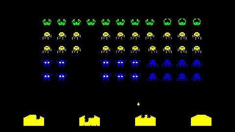 Super Invaders by Acornsoft for the 32k BBC Micro