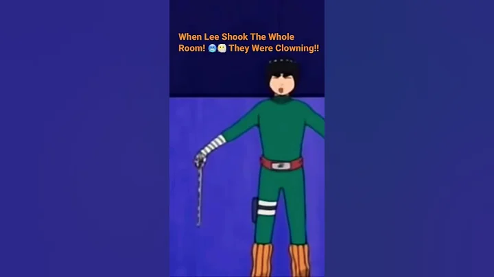 Chunin Exams | When Lee Shook The Room