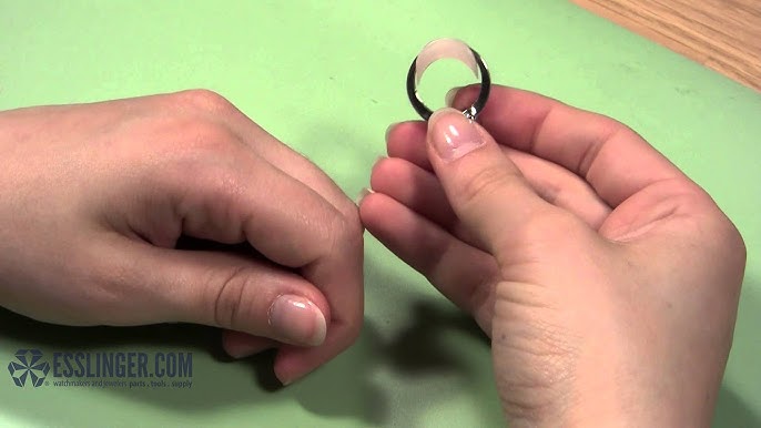 DIY Resize Ring smaller with Tape How To Make a Ring Smaller Lifehack  resize a Wedding Ring 