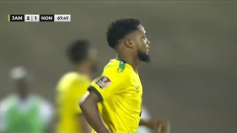 Jamaica vs Honduras - Lamar Walker (Sub) 3-30