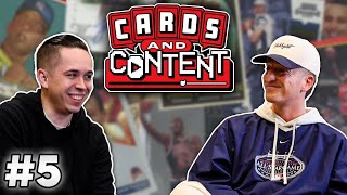 How @kingofthekards Is Changing Sports Card Content | Cards And Content - Ep. 5 King Of The Kards