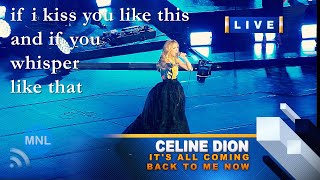 [LYRICS] IT&#39;S ALL COMING BACK TO ME NOW (Celine Dion) Momentum Live MNL 8K