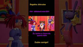 Dublando o Jax com a @Arcoisa!!! #jax #digitalcircus #dublando #dublar #capcut #edit