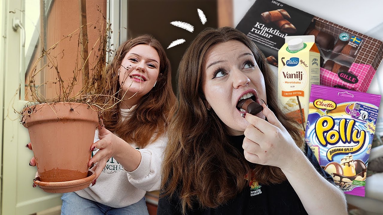 HÖST STÄDAR BALKONGEN & TESTAR NYHETER vlogg #24