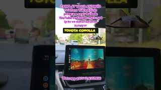Toyota Corolla video izleme #otomobil #ekran #yansıtma #Araç #carplay #android #auto #video #izleme
