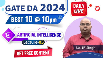 GATE DA 2024 AI Best 10 questions Live session (Lec-05)