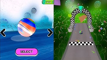 Going Balls Vs Video Reverse Gameplay SpeedRun Ball Game #1086