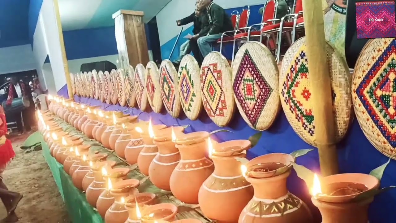 The 55 th annual koch conference // Koch cultural dance performed//At Dumni gaon 2025