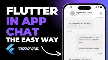 In App Chat The Easy Way in Flutter - ZEGOCLOUD Chat API