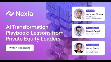 Exclusive Webinar: AI Transformation Playbook: Lessons from Private Equity Leaders