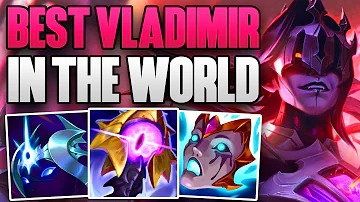 BEST VLADIMIR IN THE WORLD CARRIES HIS TEAM! | CHALLENGER VLADIMIR MID GAMEPLAY | Patch 14.1 S14
